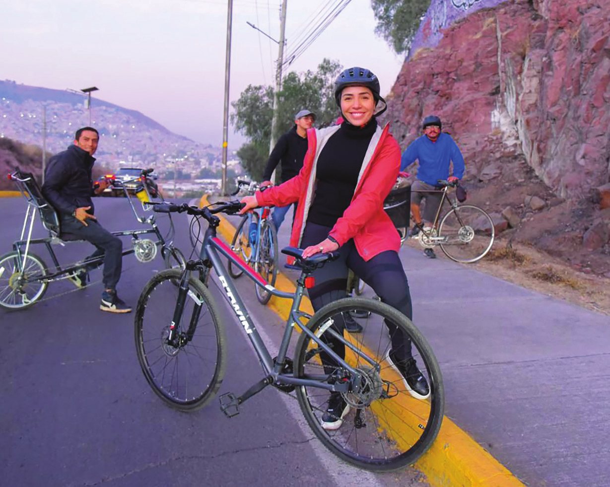 Recorrido en bicicleta